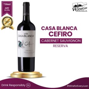 Cefiro Carmenere Reserva 2019